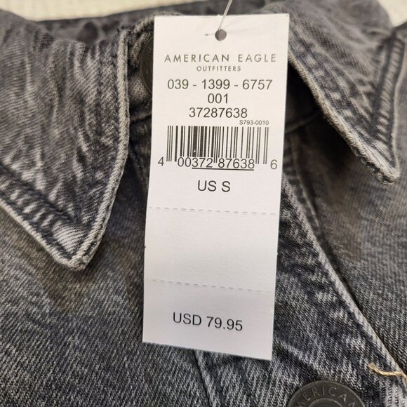 American Eagle Outfitters Womens Button-Down Denim Shirt Dress S/P NWT MSRP 79 - Picture 9 of 16